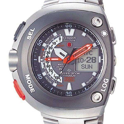 Citizen Promaster Aqualand Eco-Drive Titanium 200m Watch JV0051-60E JV0051-60 JV0051