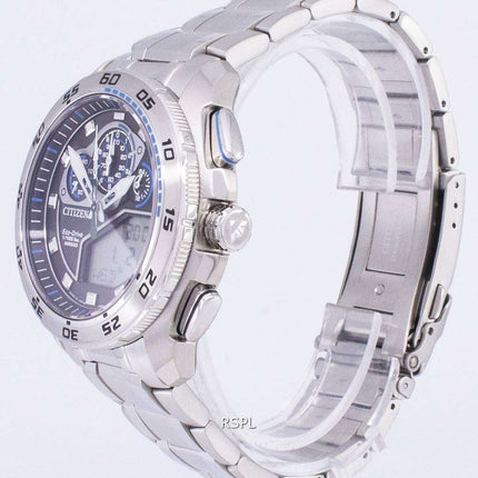 Citizen Promaster Eco-Drive Chronograph 200M Japan Made JW0121-51E Men's Watch