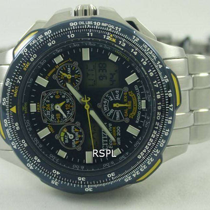Citizen Radio-Controlled Blue Angels Skyhawk JY0040-59L JY0040 Men's Watch