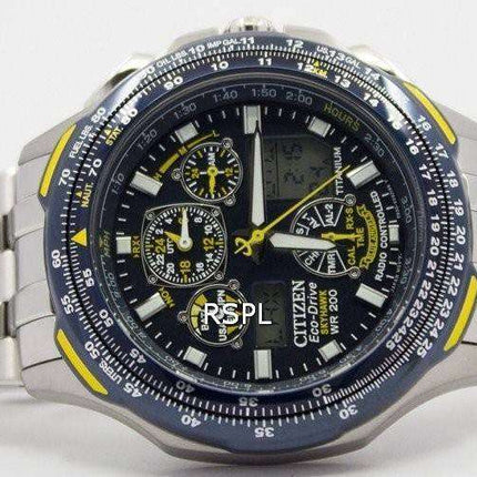 Citizen Skyhawk Eco Drive Titanium Radio Controlled JY0050-55L JY0050 Promaster Men's Watch