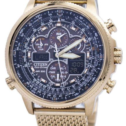 Citizen Navihawk A-T Eco-Drive Chronograph JY8033-51E Men's Watch