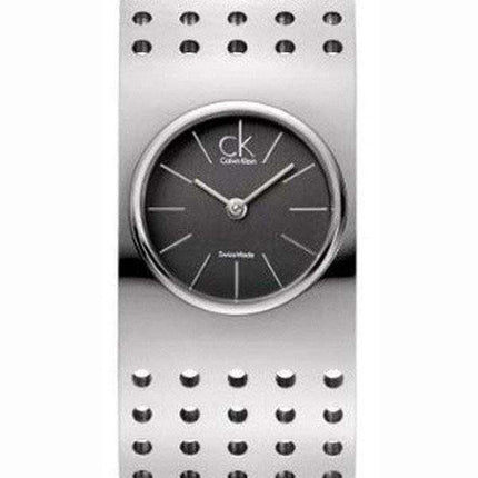 Calvin Klein Grid Quartz Swiss Made K8322107 Womens Watch