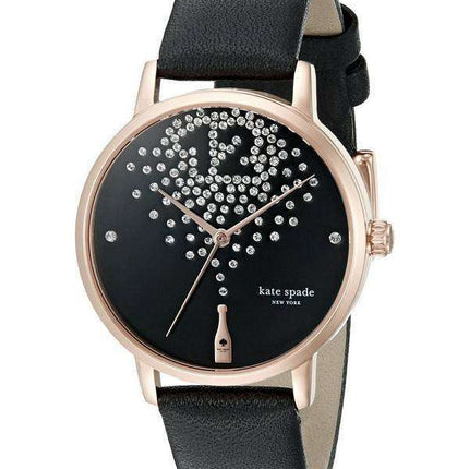 Kate Spade New York Champagne At Midnight Metro Crystals KSW1014 Women's Watch