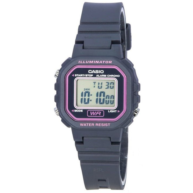 Casio POP Digital Black Dial Quartz LA-20WH-8A LA-20WH-8 Women's Watch