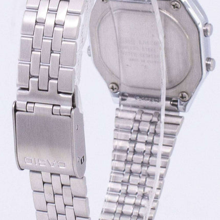 Casio Digital Quartz Stainless Steel Illuminator LA680WA-7DF LA680WA-7 Women's Watch
