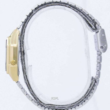 Casio Digital Quartz Stainless Steel Illuminator LA680WGA-1BDF LA680WGA-1B Women's Watch