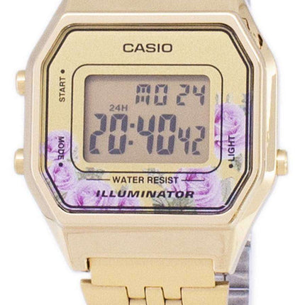Casio Vintage Illuminator Quartz Digital LA680WGA-4C Women's Watch