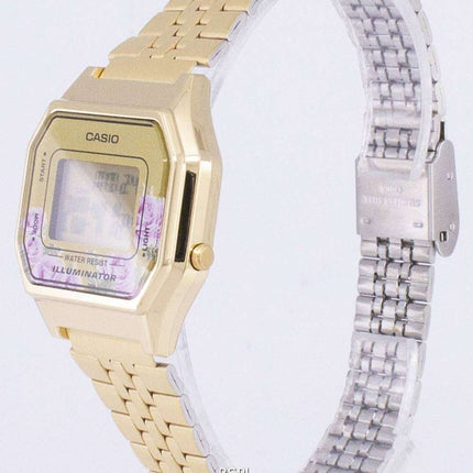 Casio Vintage Illuminator Quartz Digital LA680WGA-4C Women's Watch