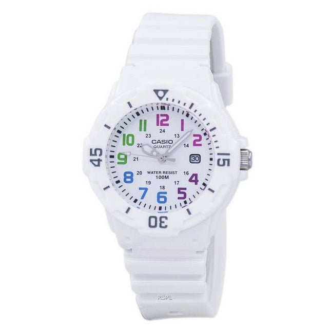 Casio Enticer Analog White Dial LRW-200H-7BVDF LRW200H-7BVDF Women's Watch