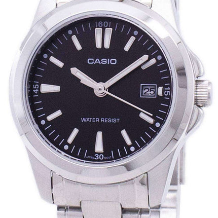 Casio Analog Quartz Black Dial LTP-1215A-1A2DF LTP-1215A-1A2 Women's Watch