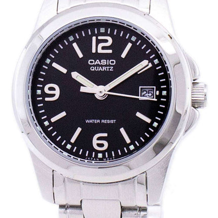 Casio Analog Quartz Black Dial LTP-1215A-1ADF LTP-1215A-1A Women's Watch