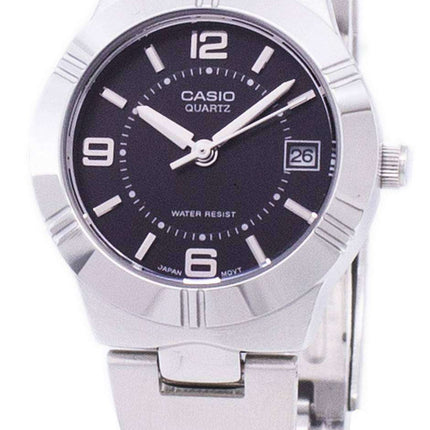 Casio Enticer Analog Quartz Black Dial LTP-1241D-1ADF LTP-1241D-1A Women's Watch