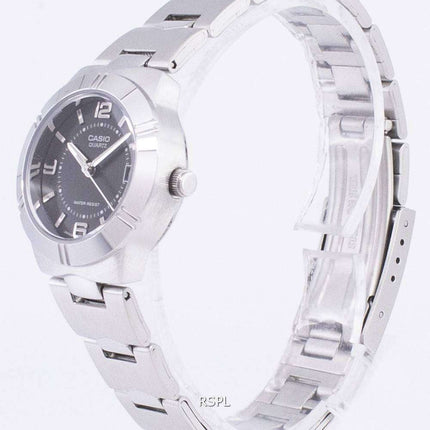 Casio Enticer Analog Quartz Black Dial LTP-1241D-1ADF LTP-1241D-1A Women's Watch