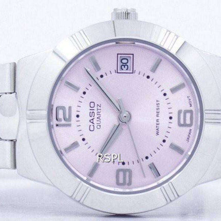 Casio Enticer Analog Quartz Pink Dial LTP-1241D-4ADF LTP-1241D-4A Women's Watch