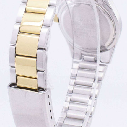 Casio Enticer Analog Quartz White Dial LTP-1253SG-7ADF LTP-1253SG-7A Women's Watch