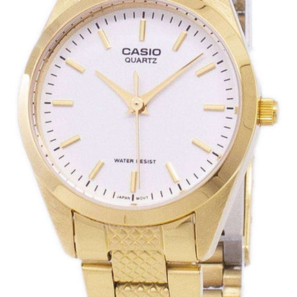 Casio Analog Quartz Gold Tone White Dial LTP-1274G-7ADF LTP-1274G-7A Women's Watch