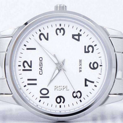 Casio Enticer Analog Quartz White Dial LTP-1303D-7BVDF LTP1303D-7BVDF Women's Watch