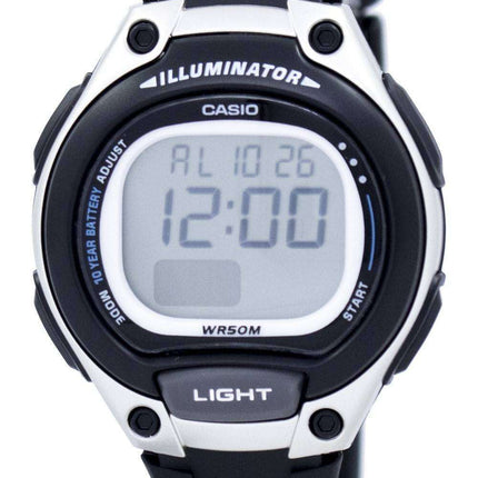 Casio Illuminator Dual Time Alarm Digital LW-203-1AV LW203-1AV Women's Watch
