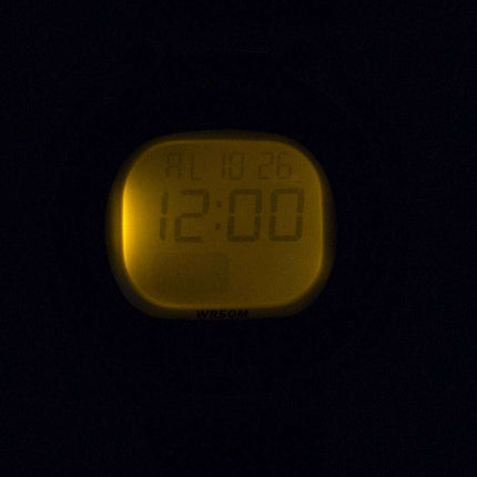 Casio Illuminator Dual Time Alarm Digital LW-203-1AV LW203-1AV Women's Watch