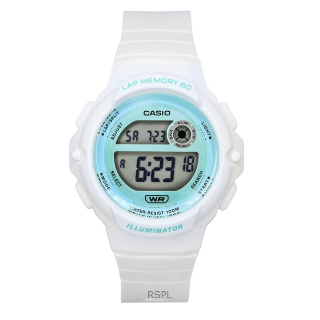 Casio Standard Digital White Resin Strap Quartz LWS-1200H-7A3V 100M Women's Watch