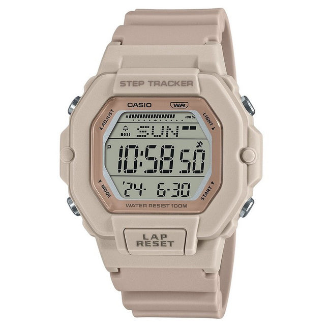 Casio Standard Digital Step Tracker Resin Strap Quartz LWS-2200H-4 Unisex Watch