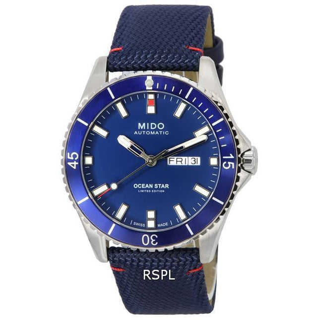 Mido Ocean Star IBA Limited Edition Blue Dial Automatic Diver's M026.430.17.041.01 M0264301704101 200M Men's Watch