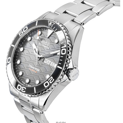 Mido Ocean Star 200C Stainless Steel Grey Dial Automatic Diver's M042.430.11.081.00 200M Men's Watch