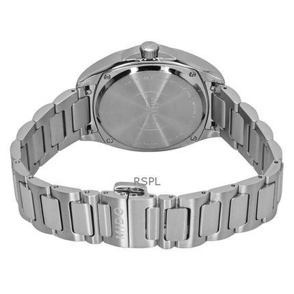 Mido Multifort TV 35 Diamonds Accents Blue Mother Of Pearl Dial Automatic M049.307.11.136.00 100M Women's Watch