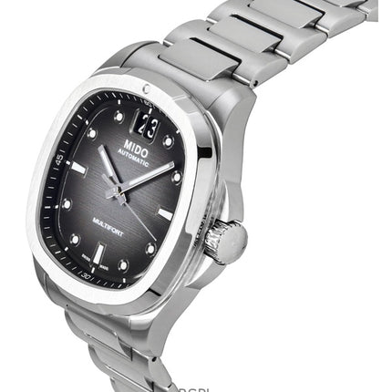 Mido Multifort TV Big Date Stainless Steel Grey Dial Automatic M049.526.11.081.00 100 100M Men's Watch