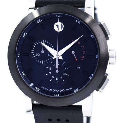 Movado Museum Sport Chronograph Swiss Made Quartz 0606545 Men's Watch
