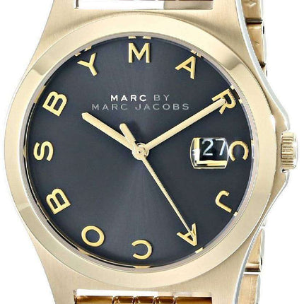 Marc By Marc Jacobs The Slim Black Dial Stainless Steel MBM3315 Women's Watch