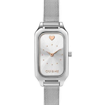 Oui & Me Finette Silver Dial Stainless Steel Quartz ME010115 Women's Watch