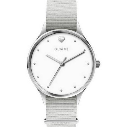 Oui  Me Petite Bichette White Dial Nylon Strap Quartz ME010200 Womens Watch