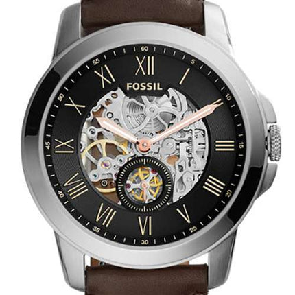 Fossil Grant Automatic Skeleton Dial ME3095 Men's Watch