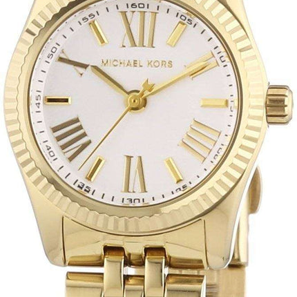 Michael Kors Lexington Gold-Tone Silver Dial MK3229 Women's Watch