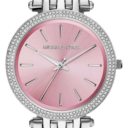 Michael Kors Darci Pink Dial Crystals MK3352 Women's Watch