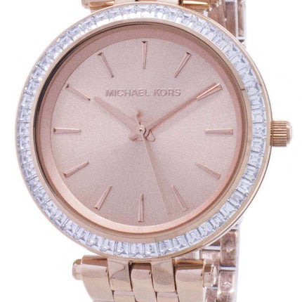 Michael Kors Mini Darci Crystals Rose Gold Tone MK3366 Women's Watch
