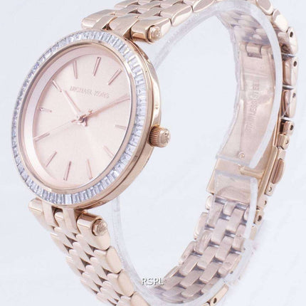 Michael Kors Mini Darci Crystals Rose Gold Tone MK3366 Women's Watch