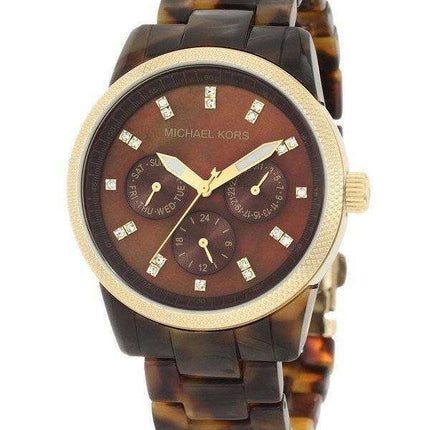 Michael Kors Jet Set Tortoise Shell MK5038 Women's Watch
