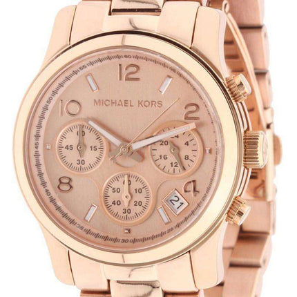 Michael Kors Rose Gold Runway Chronograph MK5128 Women's Watch
