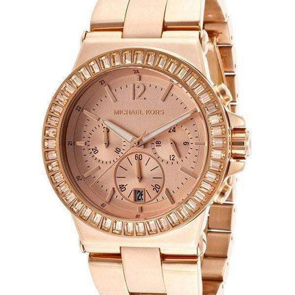 Michael Kors Baguette Bezel Chronograph MK5412 Women's Watch