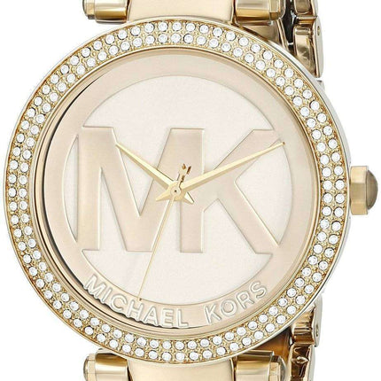 Michael Kors Parker Champagne Dial MK6109 Women's Watch