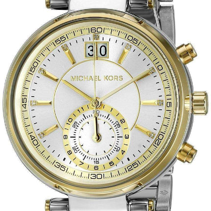 Michael Kors Sawyer Silver Dial MK6225 Women's Watch