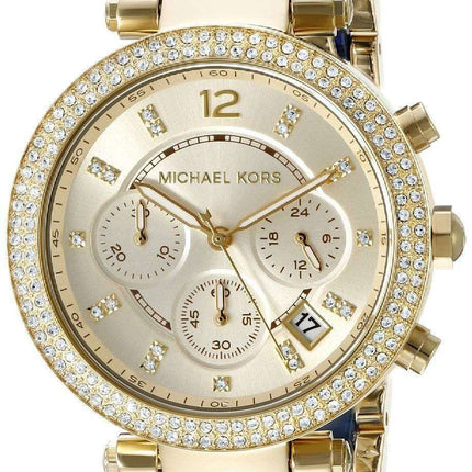 Michael Kors Parker Multi-Function Champagne Dial MK6238 Women's Watch