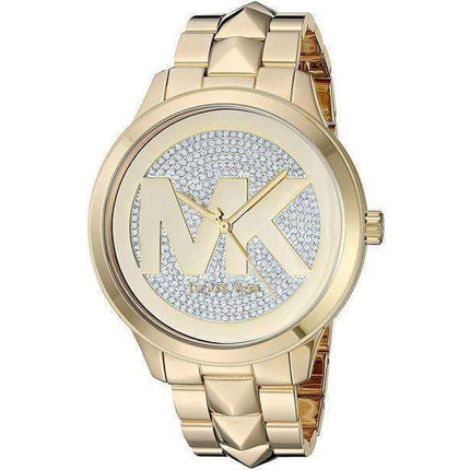 Michael Kors Runway Mercer MK6714 Diamond Accents Quartz Women's Watch