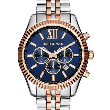 Michael Kors Lexington Chronograph Quartz Two Tone MK8412 Men's Watch