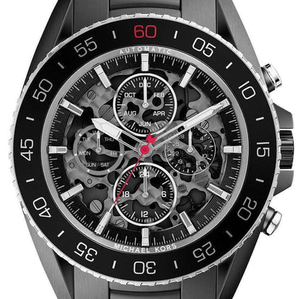 Michael Kors Jet-Master Automatic Skeleton Dial MK9012 Men's Watch