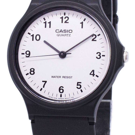 Refurbished Casio Classic Analog Quartz White Dial MQ-24-7BLDF MQ-24-7BL Men's Watch