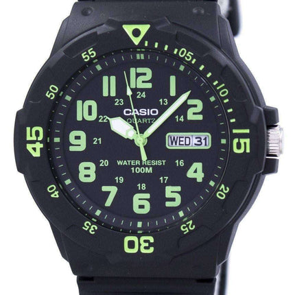 Casio Quartz Analog Black Dial MRW-200H-3BVDF MRW200H-3BVDF Men's Watch