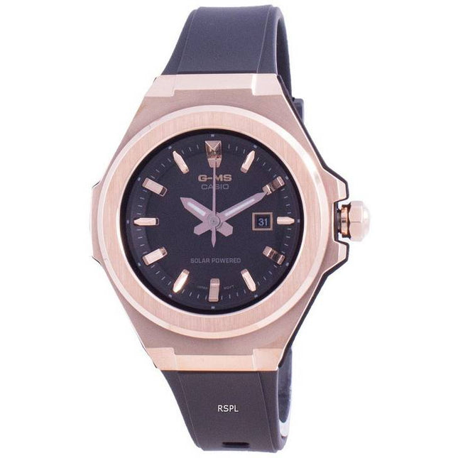 Casio Baby-G Black Dial Solar MSG-S500G-1A MSGS500G-1A 100M Women's Watch